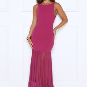 Bloomed With Love Maxi Dress Plum