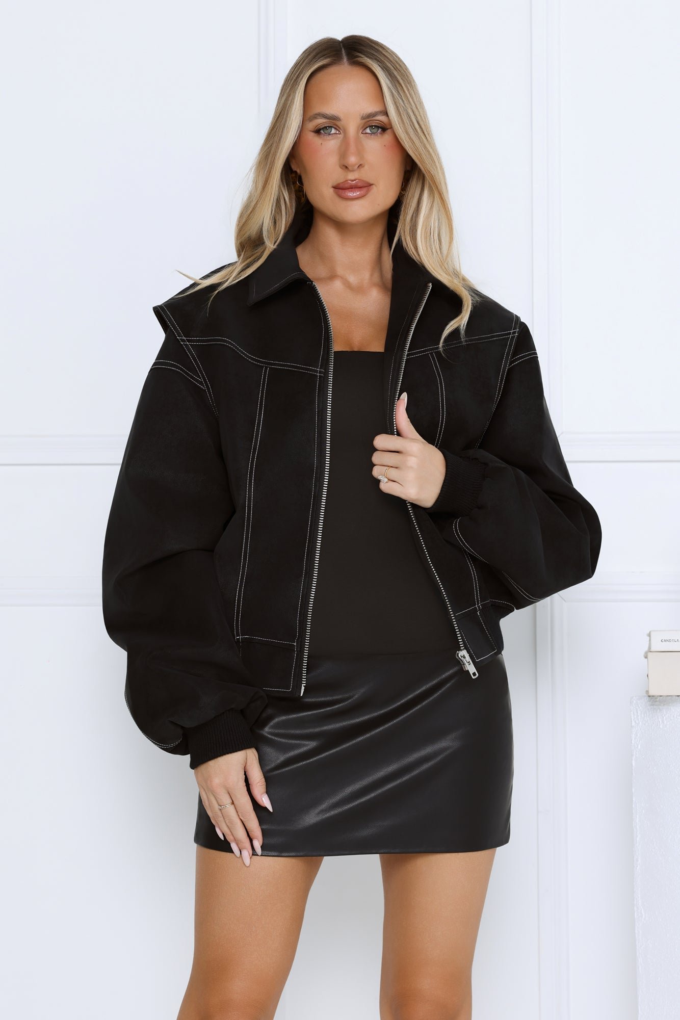 Chocolate Frosting Jacket Black - Image 3