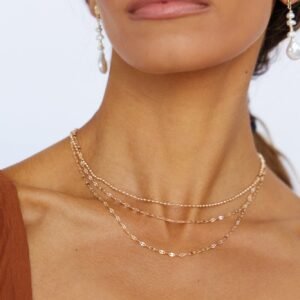 Smooth Vibes Necklace Gold