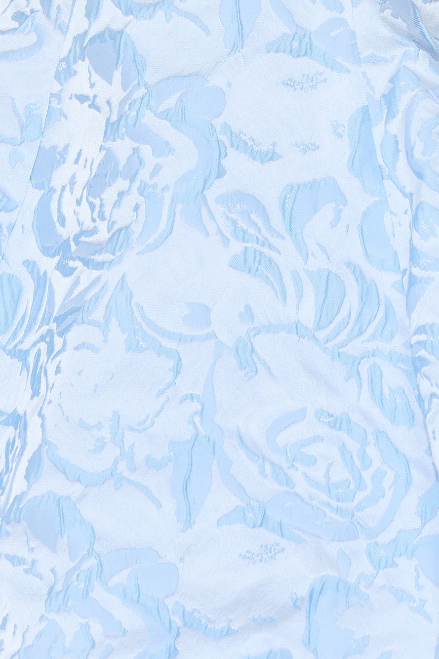 Chic Reverie Mini Dress Blue - Image 9