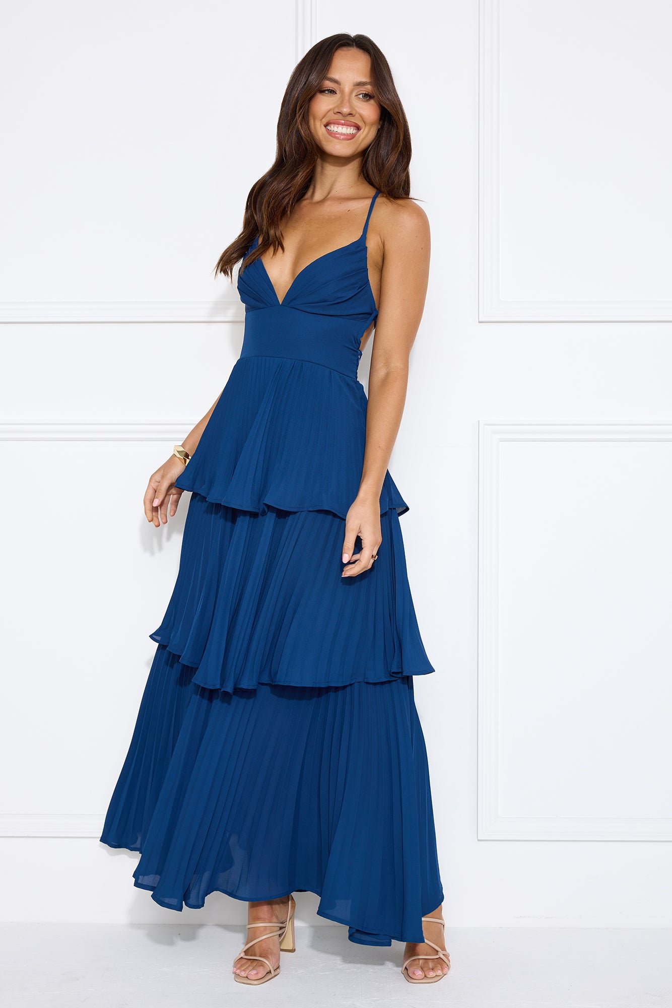 Fashionably Ever After Maxi Dress Navy - Image 4