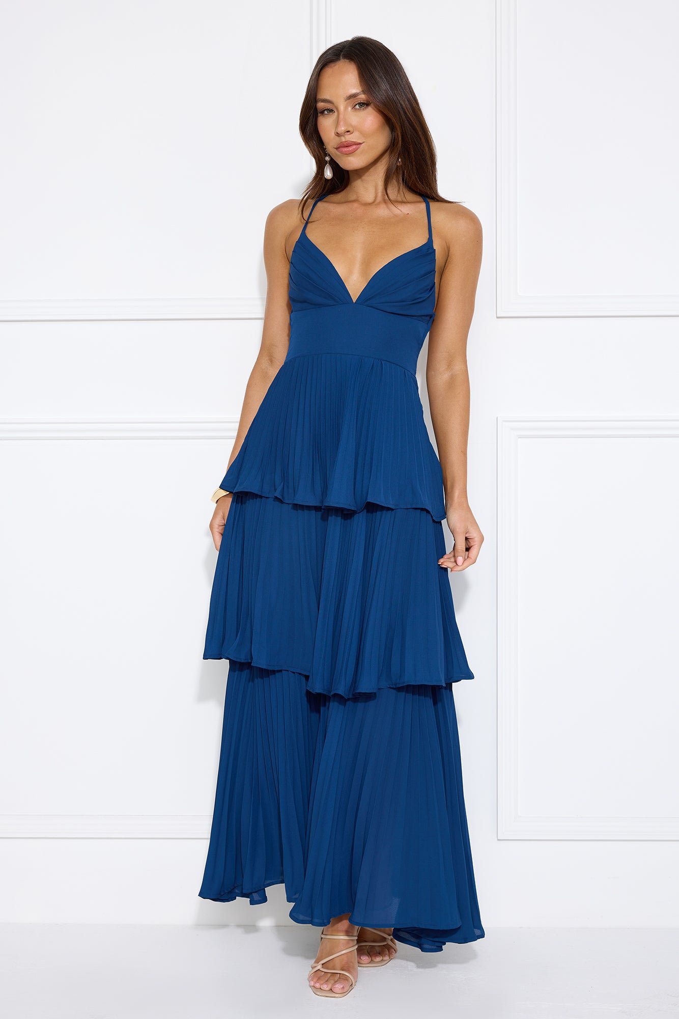 Fashionably Ever After Maxi Dress Navy - Image 5