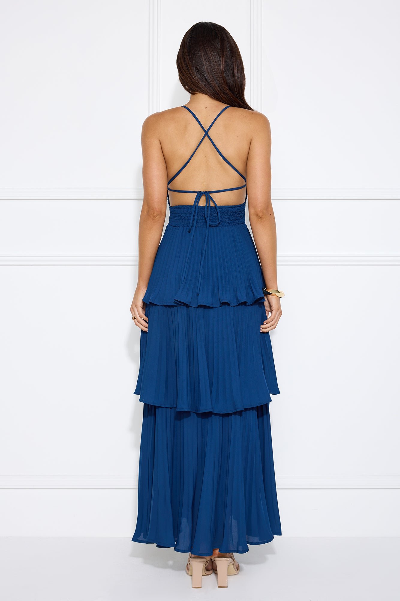 Fashionably Ever After Maxi Dress Navy - Image 8