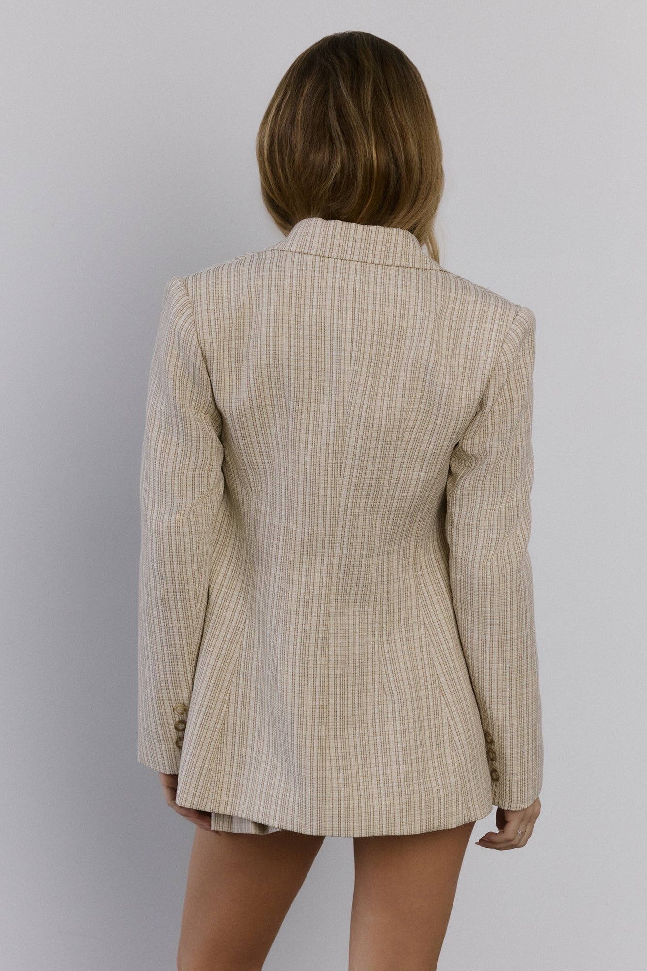 Yacht Club Blazer Beige - Image 12