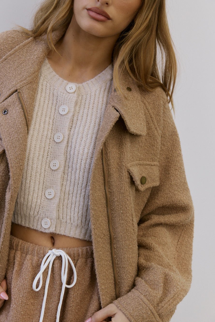 Winter Whimsy Jacket Caramel - Image 19