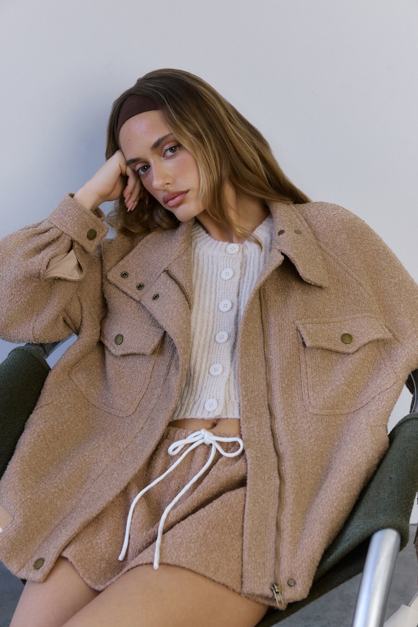 Winter Whimsy Jacket Caramel - Image 9