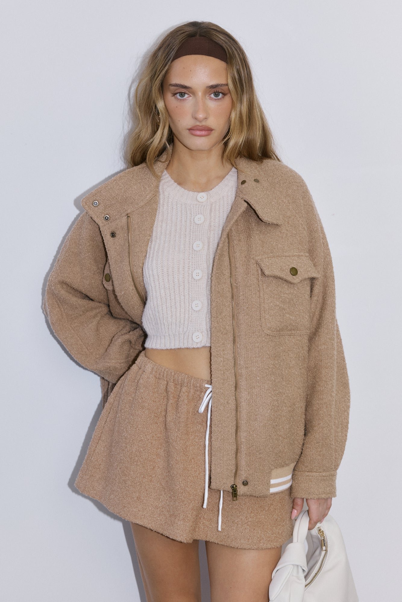 Winter Whimsy Jacket Caramel