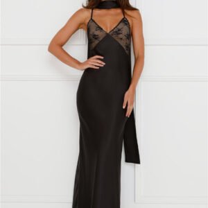 Nadalia Midi Dress Black