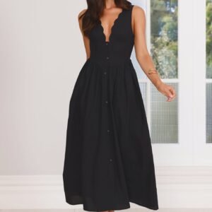 Chasing Daylight Maxi Dress Black
