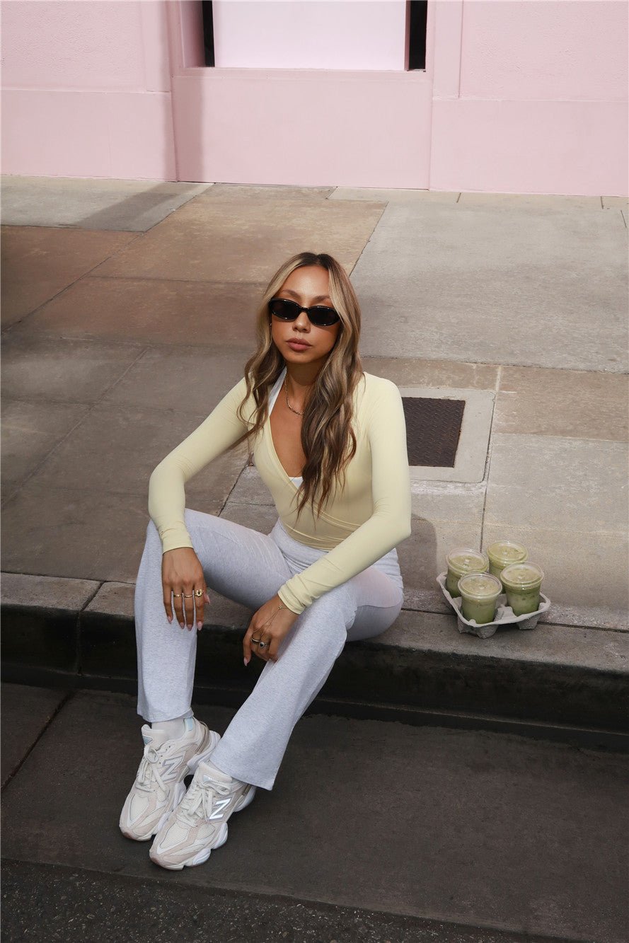 BASE On The Go Fold Waist Pants Grey - Image 2