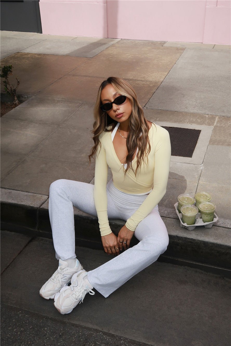 BASE On The Go Fold Waist Pants Grey - Image 6