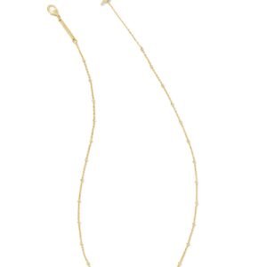Mini Elisa Gold Satellite Short Pendant Necklace Ivory Mother Of Pearl