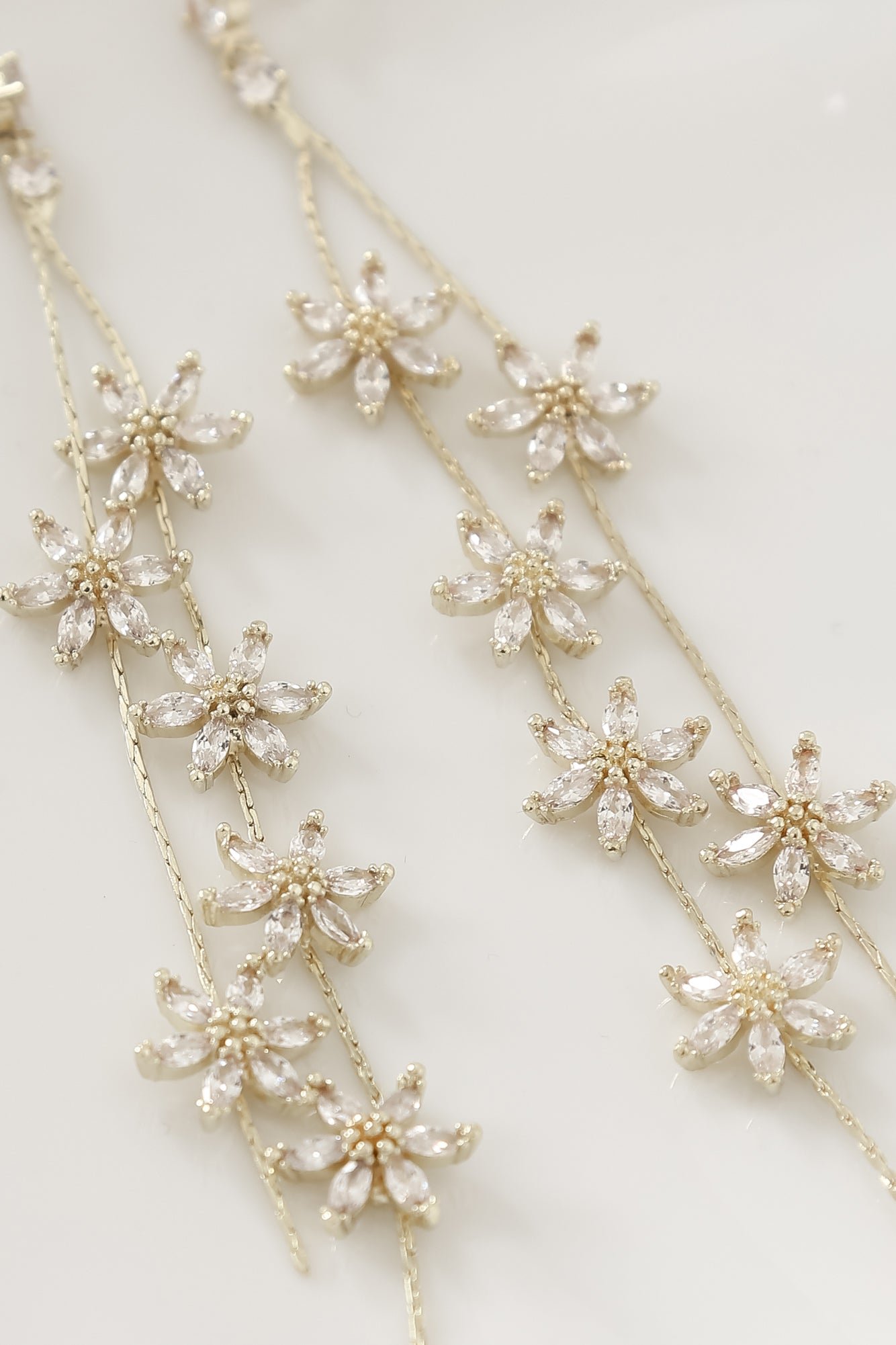 Apollo Eleven Earrings Gold - Image 2